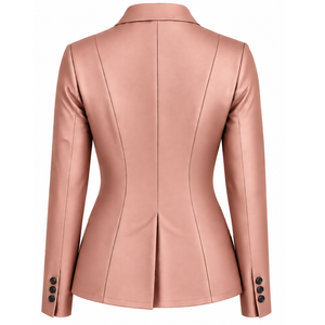 Dusty Rose Equestrian <b>Jacket</b> for <b>Women</b> Tailored Riding Blazer Professional Horse Riding Competition Coat Customized Wholesale - Product Image 2