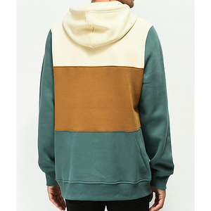 เสื้อฮู้ดแบบสวมหัวมีซิปมี1/4สำหรับผู้ชายเลือกสีแบบกำหนดเองได้ - Product Image 2