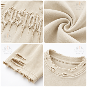 เสื้อยืดโอเวอร์ไซส์ทรงครอปสไตล์วินเทจพรีเมียม ผ้าฝ้าย 100% เป็นมิตรต่อสิ่งแวดล้อม ระบายอากาศได้ดี เหมาะสำหรับทุกเพศ สตรีทแวร์ - Product Image 4