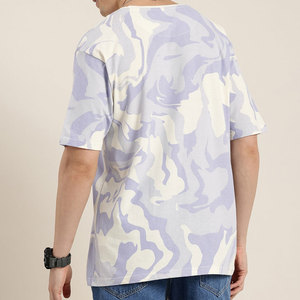 Camisetas Oversize para Hombre, Ropa con Hombros Caídos, Camisetas Gráficas Personalizadas, Streetwear, Camisetas Oversize de Algodón Pesado para Hombre - Product Image 3