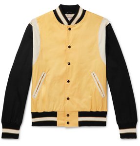 Blouson Bomber Universitaire Écologique Anti-Bactérien Respirant en Toile Col en V Fermeture Éclair Unisexe Personnalisable avec Lettrage Universitaire Taille M - Product Image 2