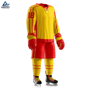 Uniforme de Hockey sobre Hielo Personalizado de Alta Calidad, Sublimado, al por Mayor, para Equipos, de Manga Larga, Transpirable - Product Image 3