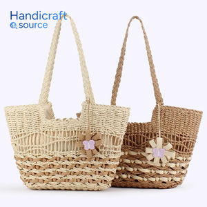 Sacs de paille écologiques, sacs de paille artisanaux traditionnels Top 1 prix pour la vente en gros de sacs de paille directement du fabricant. - Product Image 3