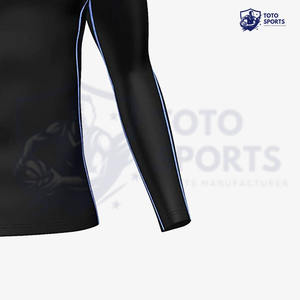 ชุดแรชการ์ดผู้ชายคุณภาพสูง วัสดุประสิทธิภาพเยี่ยม ระบายอากาศได้ดี น้ำหนักเบา สกรีนโลโก้ได้ แห้งเร็ว สวมใส่สบาย - Product Image 2