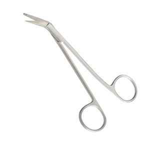 กรรไกรผ่าตัดปลายโค้งแบบมืออาชีพขนาด 7 นิ้ว กรรไกรตัดม่านตาแบบมุมเฉียง สำหรับพยาบาล โดย Blush Surgical - Product Image 3