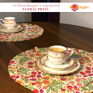 Napperons multicolores à motif floral, les plus vendus, durables, accessoires de table à manger, disponibles en grande quantité, faible MOQ - Product Image 2