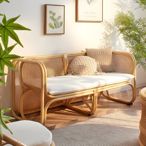 Juego de Sofás de Ratán 100% Natural de Alta Calidad, Muebles para el Hogar, Resort, Restaurante, Hotel, Nuevos Diseños, Sofás - Product Image 5
