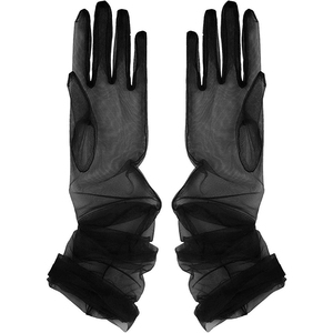 70CM extra Long Tulle Transparent Color Gloves Bridal <b>Wedding</b> Gloves Show Dress Gloves Clothing and <b>Accessories</b> Gloves - Product Image 4