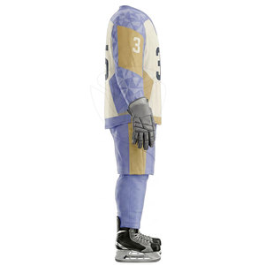 Conjunto de Uniforme de Hockey sobre Hielo para Exteriores, Material Transpirable y Duradero, Jersey y Pantalones, Ajuste Cómodo para Entrenamiento Deportivo y Uso en Equipo - Product Image 3