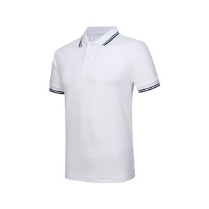 Polo pour homme en coton 100% ODM, best-seller, de haute qualité, blanc, boutonné, col rabattu, style golf - Product Image 3
