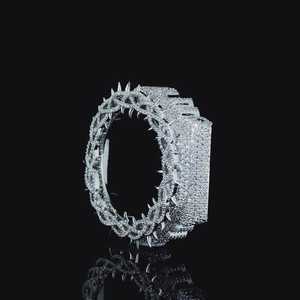 Reloj Personalizado Compatible con GA2100, Caja de Acero con Incrustaciones de Diamantes, Reloj de Lujo Personalizado Estilo GA2100, Acero Inoxidable con Incrustaciones de Diamantes, Moda - Product Image 2