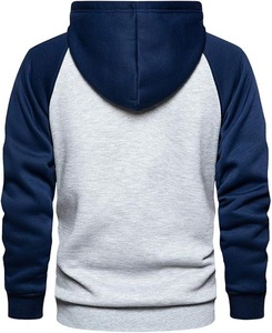 Sudadera con Capucha para Hombre, Invierno, Forro Polar, Transpirable, Logotipo Personalizado Bordado, Color Sólido, Poliéster/Algodón, Impresión Digital, Venta al Por Mayor - Product Image 4