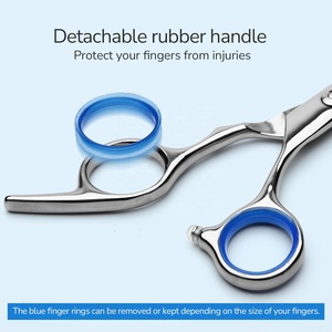 กรรไกรตัดผมทำมือปี 2026 โลโก้ส่วนตัว ดีไซน์ใหม่ทันสมัย ขายส่ง กรรไกรตัดผมเคลือบสีตามสั่ง ขายดีที่สุด - Product Image 3