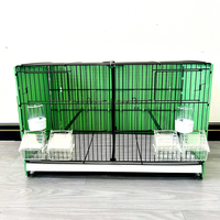 Cage à oiseaux pliable de grande taille 	 Cage d'élevage pour oiseaux extra large de 70 cm, modèle de cage pour perroquets avec plateau en plastique, vente en gros