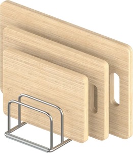 White Metal <b>Plate</b> Rack Standing Pot Lid Dish <b>Organizer</b> Rack for Cabinet Kitchen Storage Holder Silver Plated Metal Wire Rack - Product Image 5
