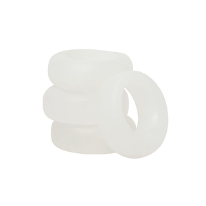 Anillos de servilleta de resina de lujo, artículo de decoración de mesa, artesanía de resina blanca, anillos de servilleta de alta calidad, artesanías, precio superior - Product Image 1