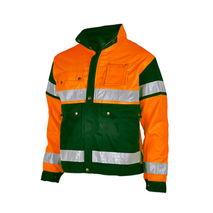 Waterproof Industrial Construction Hi Vis Winter Workwear Custom <b>Men</b> Winter Heavy Work <b>Reflective</b> Safety High Visibility <b>Jacket</b> - Product Image 4