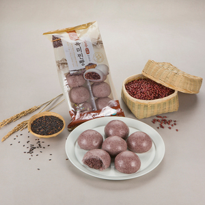 [MILWON] Bollo de Arroz Negro al Vapor Anheung para Panadería, Servicio de Alimentos, Distribución Minorista de Alimentos, para Comida y Snacks - Product Image 1