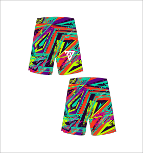 Shorts de Baño para Hombre con Estampado Paisley, Sublimación, Secado Rápido, Cintura Elástica, Diseño Azul Marino, Logotipo Frontal - Product Image 6