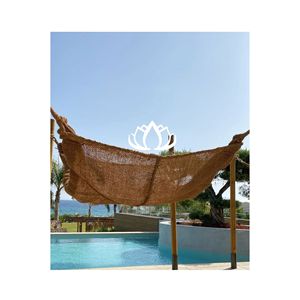 BEST SELLER Voile d'ombrage 100% cuir organique |   Filet d'ombrage en fibre de coco naturelle de haute qualité, design moderne pour l'extérieur - Product Image 1
