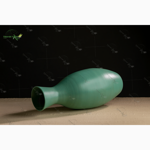 Jarrón de bambú hilado hecho a mano, artesanía vietnamita ecológica para decoración del hogar - Product Image 2