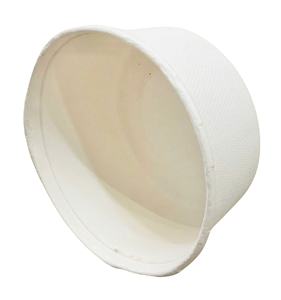 Tazón de Ensalada Cilíndrico de Papel Kraft Marrón con Tapa de PET, Caja Autoformable Desechable Ecológica para Refrigerios - Product Image 6