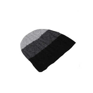 Wholesale High Quality 100% Wool Winter Hand Knitted Breathable <b>Waterproof</b> Unisex Adults <b>Beanie</b> Caps Custom Logo New Style Best - Product Image 2