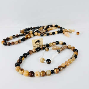 Misbah de prière religieuse artisanale OEM, 33 perles, véritable corne, couleur blanche, luxe musulman, tasbih islamique, chapelet - Product Image 5