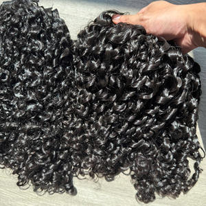 100% Virgen Raw Vietnamita Trama de cabello Jerry Curl Color natural Suave Super Calidad Extensiones de cabello humano Rápido - Product Image 6