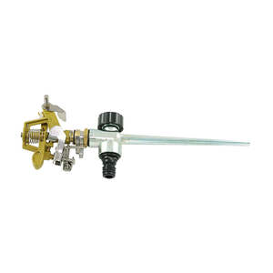 Système d'irrigation de jardin robuste à rotation automatique par impulsions, avec piquet de sol pour une large couverture de terrain et pelouse - Product Image 2