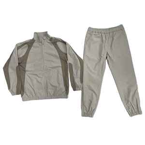 Premium Quality Custom Logo Winter Casual Breathable Men's Windbreaker Set <b>Waterproof</b> Woven 100% Polyester <b>Tracksuits</b> MADE BY BS - Product Image 1