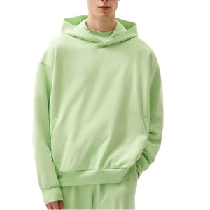 Sudadera con Capucha Corta y Holgada Unisex, Estilo Urbano, Tejido de Punto, 100% Poliéster, ODM, Ecológica, de Secado Rápido y Transpirable para Hombre - Product Image 4