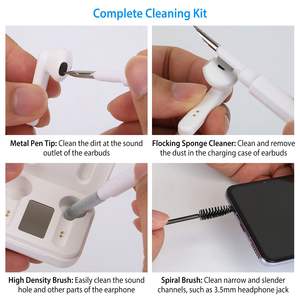 Kit de Limpieza para Airpods, para Estuche de Carga y Cámara de Teléfono, Limpiadores Esenciales - Product Image 3