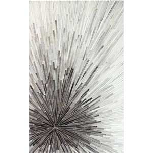 Soft Cotton Woven <b>Rug</b> Modern Stripe Design with Tassels for Entrance & Lounge - Product Image 1