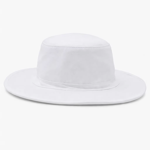 Casquette de cricket blanche classique pour les matchs professionnels et les uniformes d'équipe, casquette de cricket respirante en mesh - Product Image 1