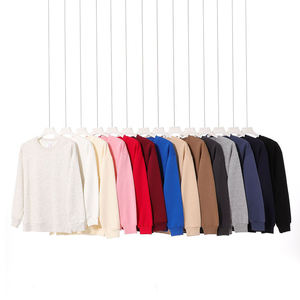 Sweat-shirt en molleton de coton pour homme, col rond, essentiel, streetwear quotidien - Product Image 6