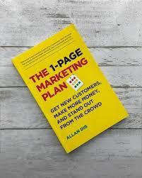 Le plan marketing en 1 page de Allan Dib, livre broché en anglais pour petites entreprises - Product Image 2