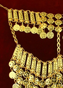 Nakab musulman pour femmes leyar nakab masque facial plaqué or bijoux dubai namajr nakab hijab - Product Image 2