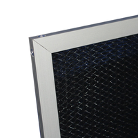 Filter Udara Awal (Pre Air Filter) HVAC AHU FFU Baru, Berbahan Jaring Nilon yang Dapat Dicuci, Rangka Aluminium, Efisiensi 30%