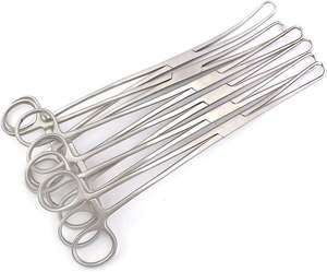 Tenaculares Uterinos de Acero Inoxidable de Marca Privada en Stock, Instrumentos Quirúrgicos Obstétricos Aprobados por CE ISO de Dentavex - Product Image 1