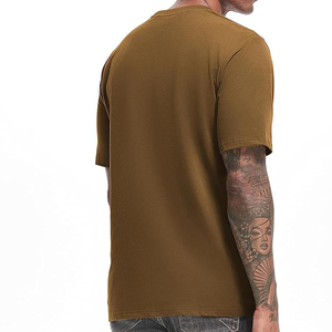 เสื้อยืดคอกลมแขนสั้นผู้ชายไซส์ใหญ่ ผ้าฝ้าย 100% หนา 230 กรัม ระบายอากาศได้ดี ทรงหลวม ใส่ได้หลายโอกาส ไม่เป็นขุย สีสันปรับแต่งได้ - Product Image 3