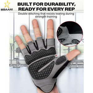 Guantes Ligeros para Gimnasio, Levantamiento de Pesas, Ciclismo, Ejercicio, Dominadas, Fitness, Escalada y Remo, Guantes de Entrenamiento para Hombre - Product Image 2