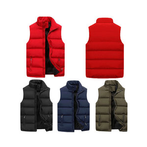 แจ็กเก็ตขนเป็ดบุนวมแขนกุดสำหรับผู้ชายเสื้อคลุมกันหนาว - Product Image 1