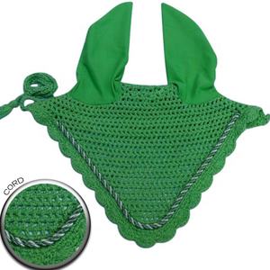 Horse Ear Bonnet Equestrian Horse <b>Fly</b> Veil Ear Bonnet Ear Net Custom Logo Horse Product - Product Image 5