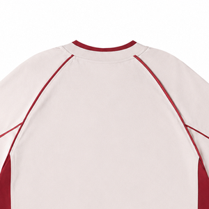 Camiseta Raglán Personalizada para Hombre, 100% Algodón, Corte Ajustado, Ropa Deportiva Ecológica, Transpirable, OEM, ODM, Venta al Por Mayor, Suave - Product Image 4