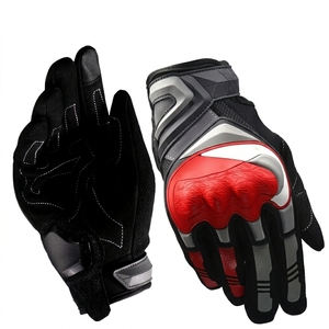 Gants de moto OEM pour course, compatibles écran tactile, à doigts entiers, avec protection des articulations - Product Image 2