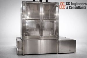 เอสเอส อิงีนีเออร์ส แอนด์ คอนซัลท์แทนท์ส์ โรงงานล้างโลหะอัตโนมัติ 3 ขั้นตอน 380V 60kW สำหรับการเตรียมพื้นผิวสำหรับการเคลือบด้วยผงสี - Product Image 2