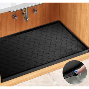Tappetino in Silicone 86x56 cm per Sotto Lavello, Essenziale per Cucina, Protezione per Armadietti e Rivestimento per Ripiani, Organizzatore per Casa - Product Image 1