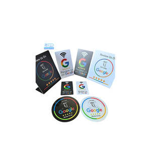 13,56 MHz NFC Tap Google Review Stand Boost Comentarios de los clientes con Tap & Scan <span class=keywords><strong>QR</strong></span> No se requiere aplicación - Product Image 5