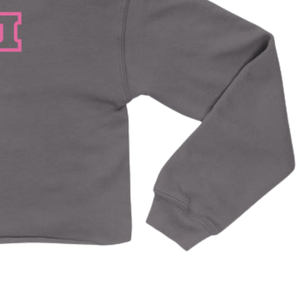 Sweat-shirt à capuche rose en molleton pour femme, coupe courte, manches longues, style streetwear décontracté, pour le quotidien - Product Image 6